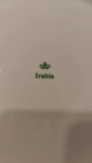 Vajilla 24 piezas porcelana blanca