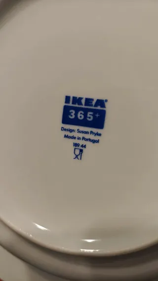 Vajilla 24 piezas porcelana blanca