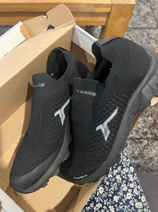 Zapatos negros Tenth antideslizantes