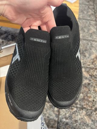 Zapatos negros Tenth antideslizantes