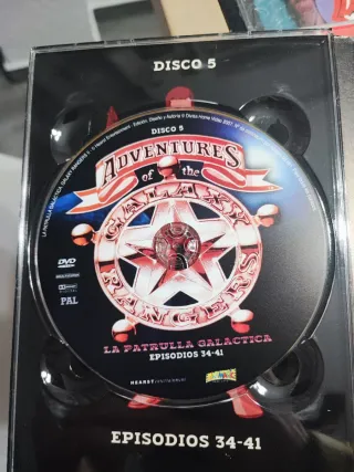 DVD La Patrulla Galáctica Vol. 2