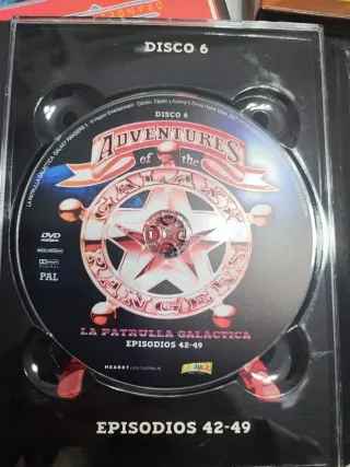 DVD La Patrulla Galáctica Vol. 2