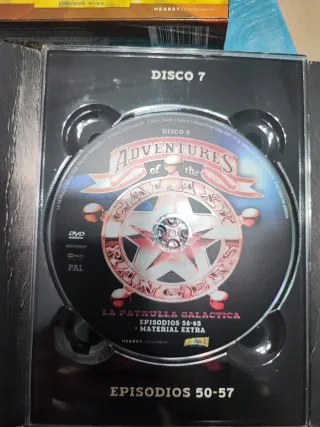 DVD La Patrulla Galáctica Vol. 2