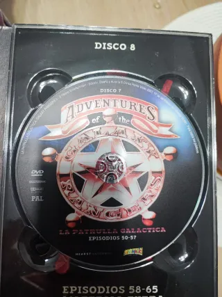 DVD La Patrulla Galáctica Vol. 2