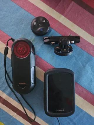 Garmin 530 GPS y luz trasera