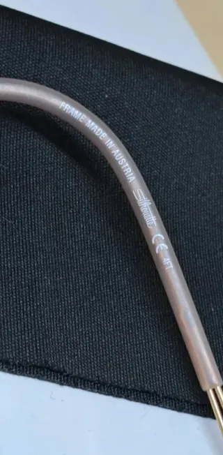 Gafa Silhouette bañada en Oro