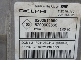 1124724 8200911560 centralita nissan nv 200 kasten