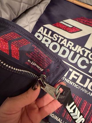 Abrigo Jack1t Azul Marino Talla XS