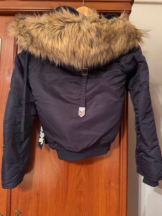 Abrigo Jack1t Azul Marino Talla XS