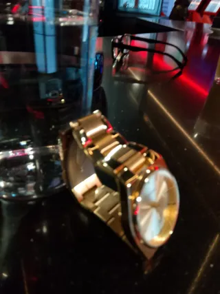 Reloj BAUHAUS Dorado