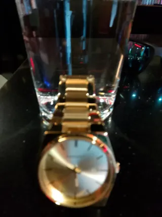 Reloj BAUHAUS Dorado