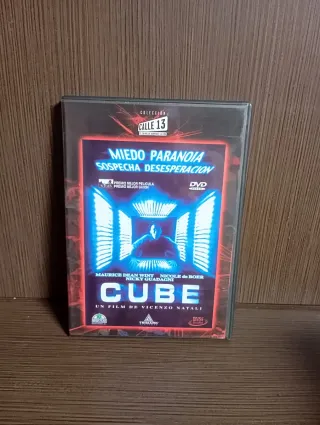 DVD Cube Miedo Paranoia Suspecha Desesperacion