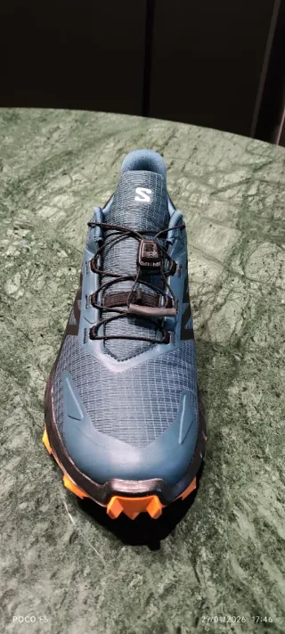 Zapatillas Salomon Trail Running Azul/Naranja