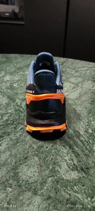 Zapatillas Salomon Trail Running Azul/Naranja