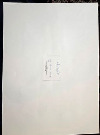 Litografia Originale 50x70 Edmondo Maneglia