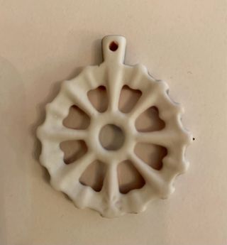 Colgante Cerámica Sargadelos Azul y Rojo