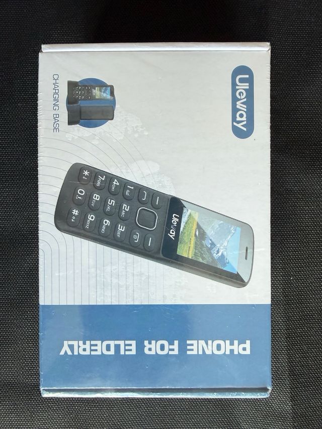 Teléfono Móvil Uleway 4G Negro