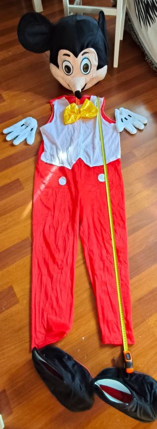 Disfraz Mickey Mouse Adulto Cabezón