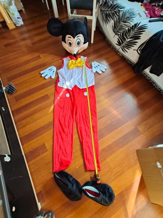 Disfraz Mickey Mouse Adulto Cabezón