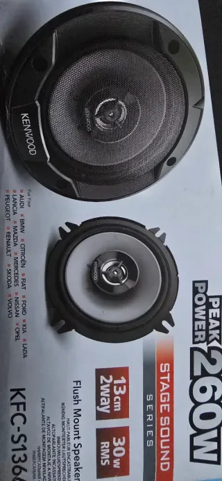 Tapas altavoces Kenwood 13cm