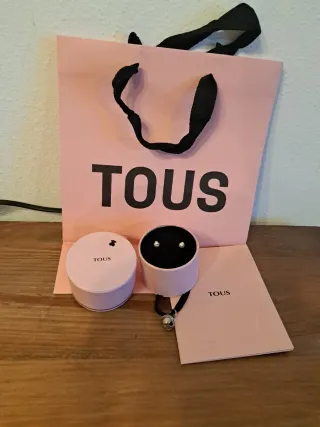 Pendientes Tous Perla Plata