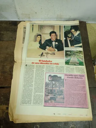 Periódico antiguo la vanguardia