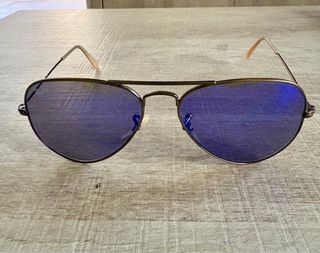 Gafas Ray-Ban Aviador Azules y Plateadas