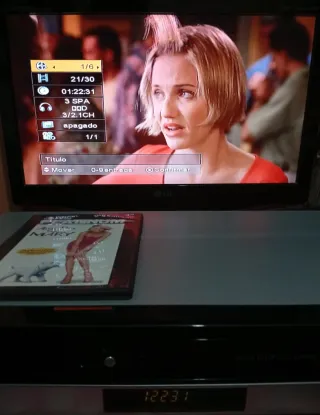 Reproductor LG VHS y DVD