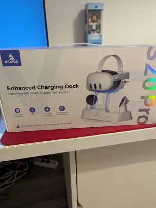Stazione di ricarica Nexigo per Meta Quest 3