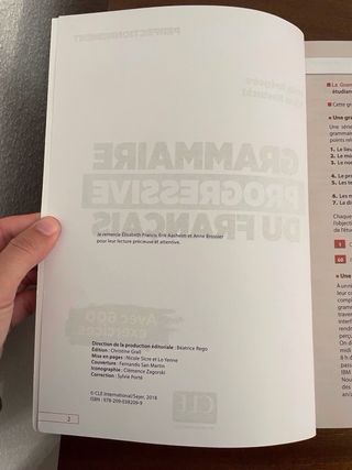 Libro gramática francés B2-C2