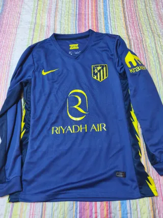 Camiseta Griezmann Larga Azul y Amarilla