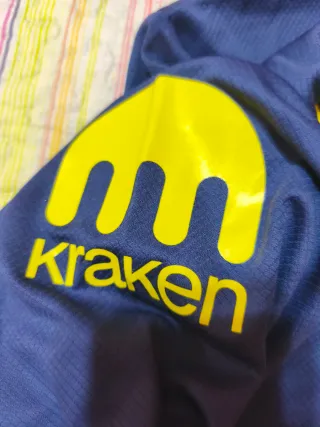 Camiseta Griezmann Larga Azul y Amarilla