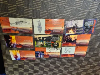 Cromos Star Wars Topps Widevision años 90