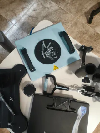 AKEYDIY BasicPress Prensa Calor 30x25cm Azul