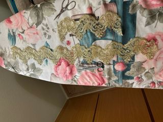 Encaje dorado 10 cm ancho