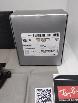 Ray-Ban Wayfarer Pieghevoli Tortora