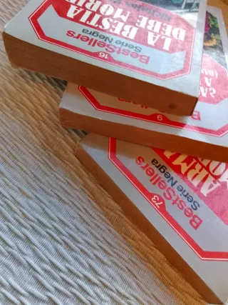 Lote de 3 novelas negras