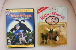 Figuras Wallace & Gromit Limited 1989 y Película D