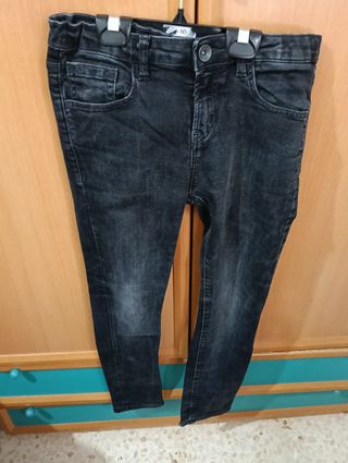 Pantalón vaquero niño negro