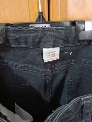 Pantalón vaquero niño negro