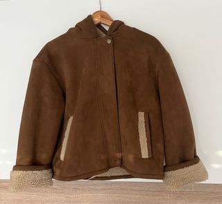 Abrigo/Chaqueta doble faz Southern Cotton Marrón