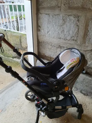Carrito Jane 0-25kg + Silla + Capazo
