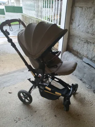Carrito Jane 0-25kg + Silla + Capazo