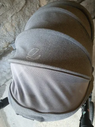 Carrito Jane 0-25kg + Silla + Capazo