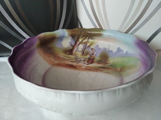 Jarra y palangana Limoges S.XIX