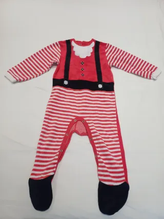 Pijama/Disfraz Papá Noel Bebé