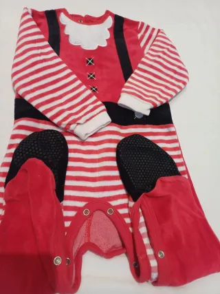Pijama/Disfraz Papá Noel Bebé