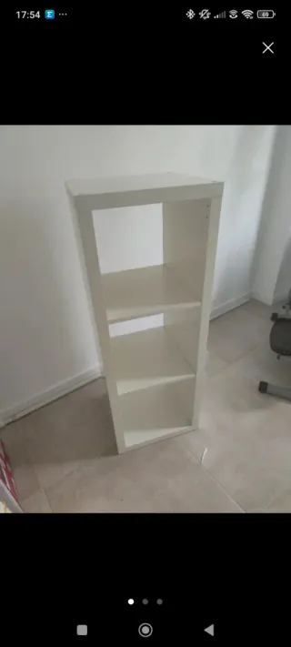 Pack 2 Estanterías Kallax + 2 Estanterías