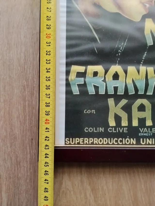 Lámina La Novia de Frankenstein enmarcada