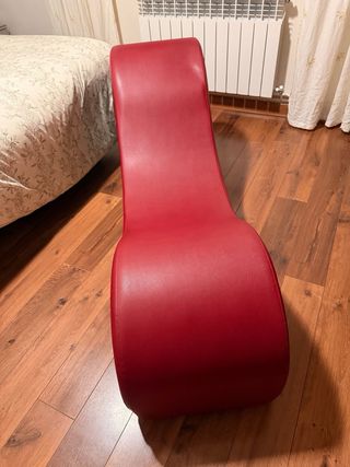 Sillón Tántra Negro y Rojo